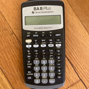 BA II Plus calculator